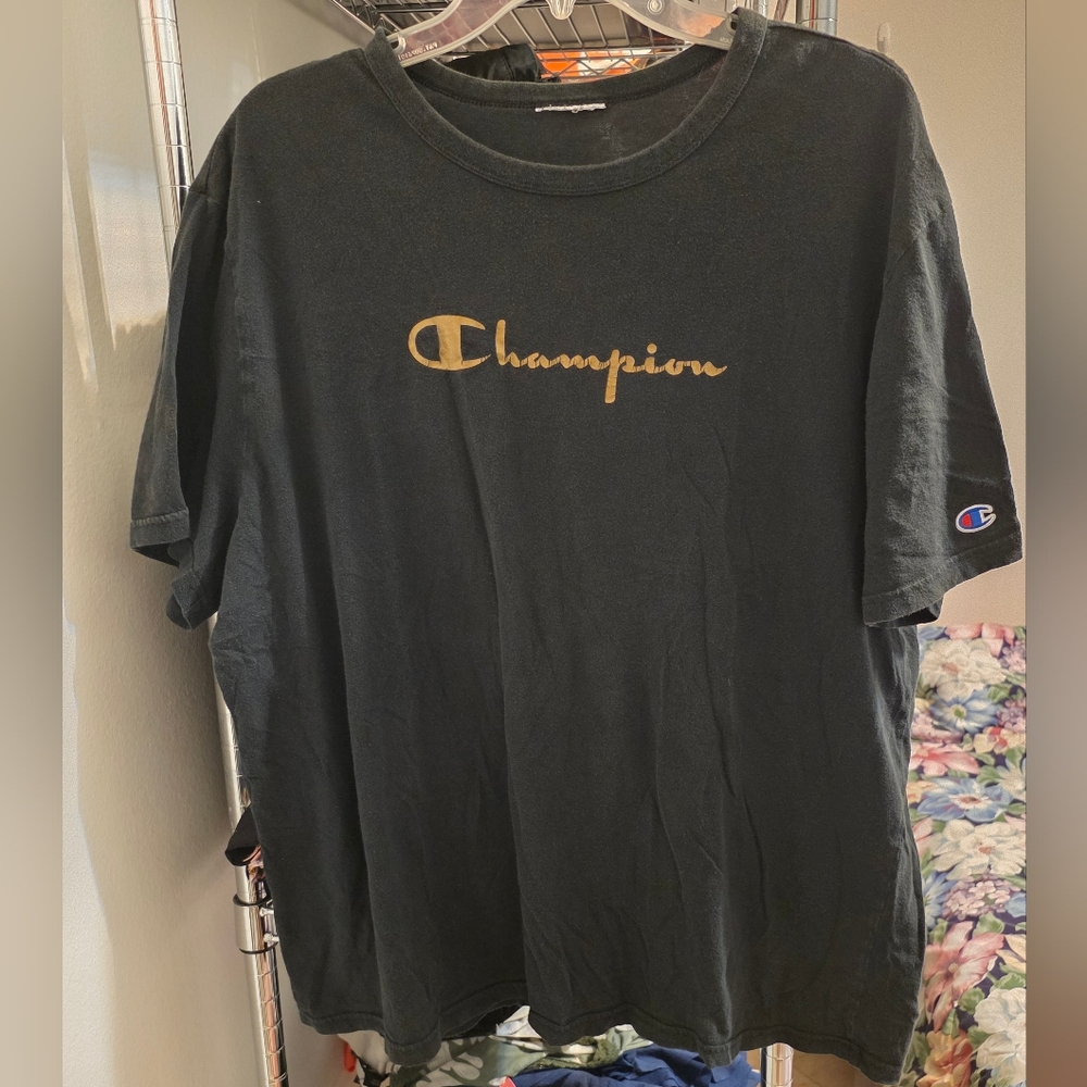 Vintage Rare Champion Cobra Kai Black T-Shirt